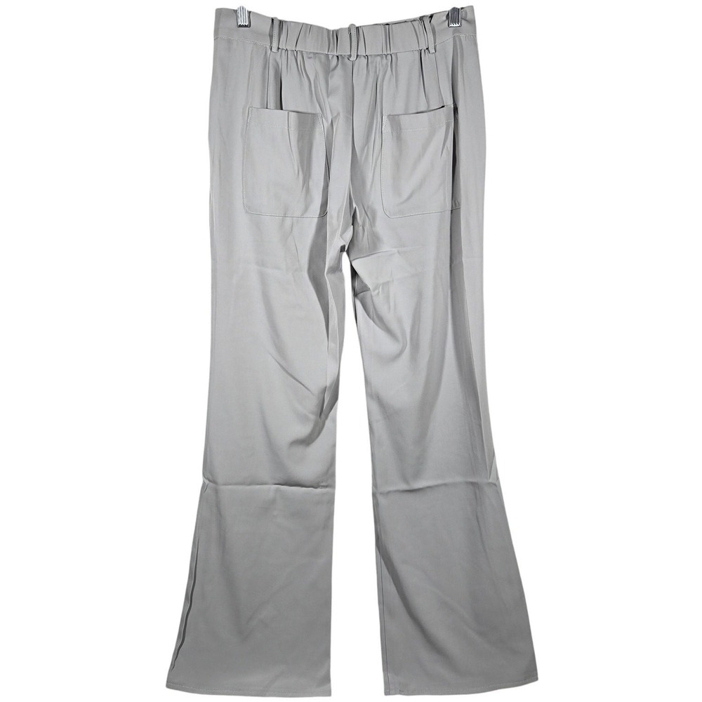 Area Stars Womens XS Light Gray High Rise Flare Leg‎ Dress Pants Trousers NEW - Picture 2 of 10